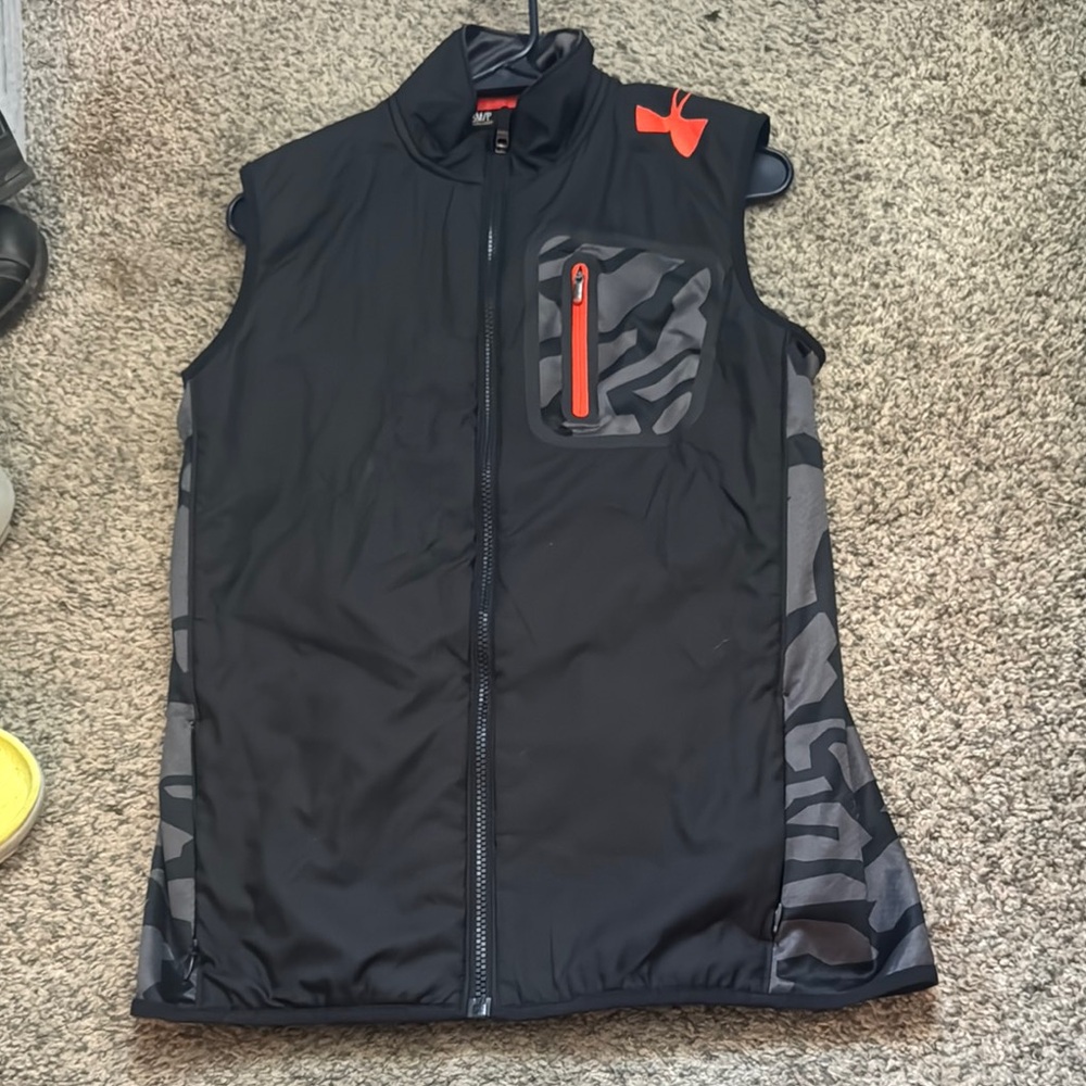 Under Armour Black and Orange Vest